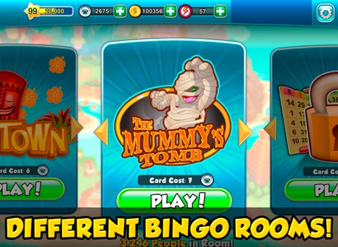 Lucky Bingo HD - Free Vegas Casino Bingo Game - Best Rooms and Cards screenshot 2