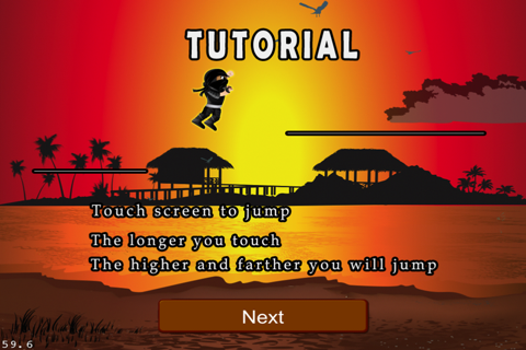 Ninja Run - The Clumsy Mutant Kid screenshot 2