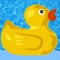 You are a little rubber ducky and adrift at sea in Rubber Ducky Run