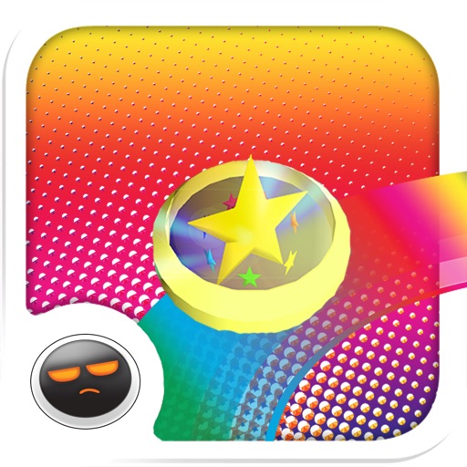 Rainbow Surfers 3D Icon