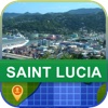 Offline Saint Lucia Map - World Offline Maps