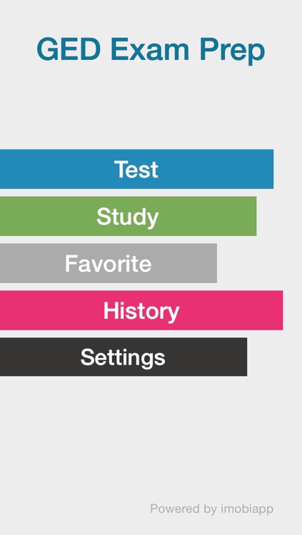 GED(General Educational Development) Exam Prep