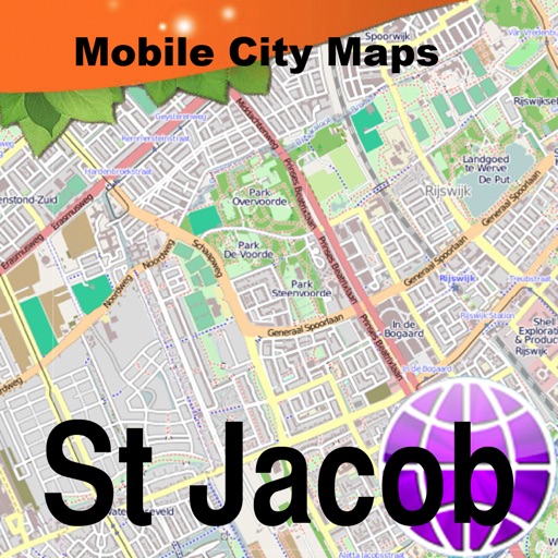 Way of St. James, St Jacobs Route Map. icon