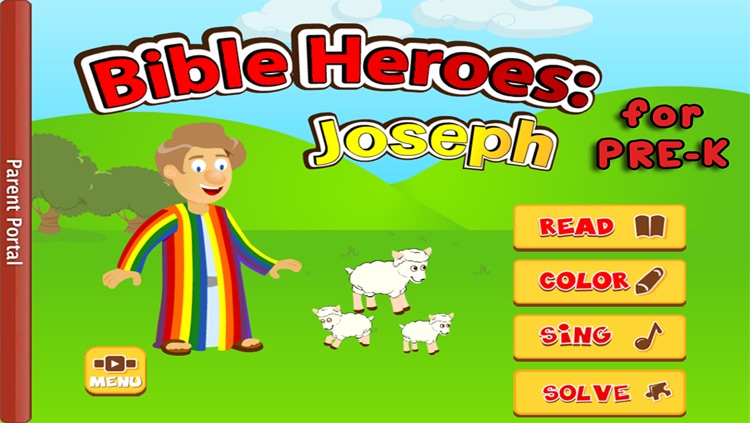 Kids Bible: Joseph and the Pharoah's Dreams - Bible Heroes Adventure Story for Children with Coloring, Singing, Puzzles, and Games