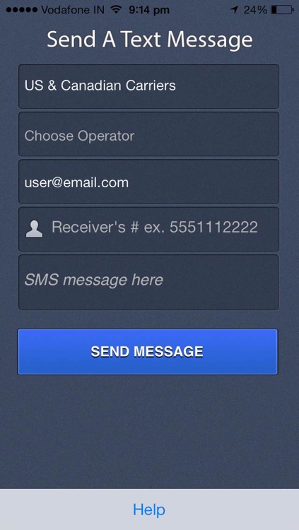 SMS Text message for free