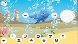 海の動物について子供年齢3-6のための数学のゲーム：数字1〜20をご覧ください。幼稚園、海、水、魚、亀、ウナギ、イルカやカニとの幼稚園や保育園のためのおかしいゲームや演習のおすすめ画像5