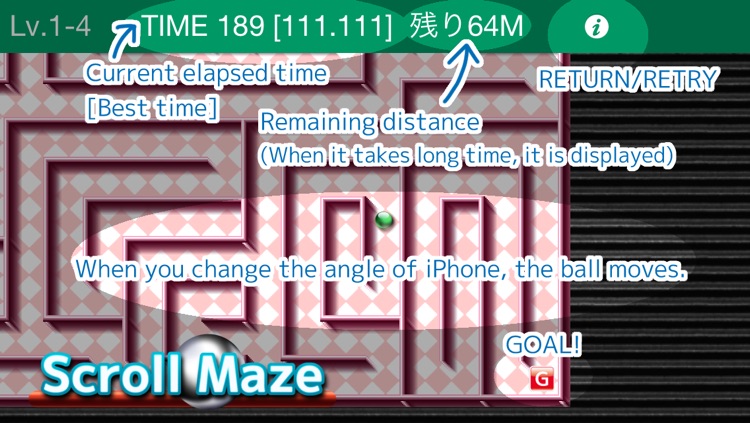 Scroll Maze - free ピンボールとパチンコ無料