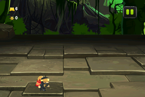 A Ninja Rocket Ride Running Jumping Flying Adventure screenshot 2