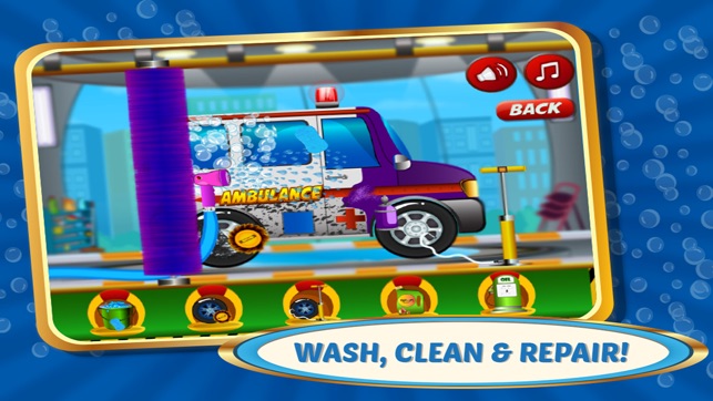 Ambulance Wash & Garage – Maintain & Repair Dirty Cars, Modi(圖1)-速報App