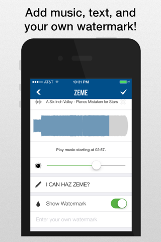 Zeme - Video Editor: Add Music to Vines and Instagram Videos screenshot 3