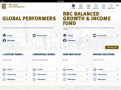 RBC Global Asset Management Advisor screenshot 2