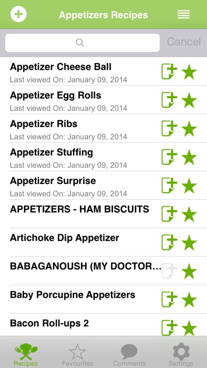 Appetizers Recipes