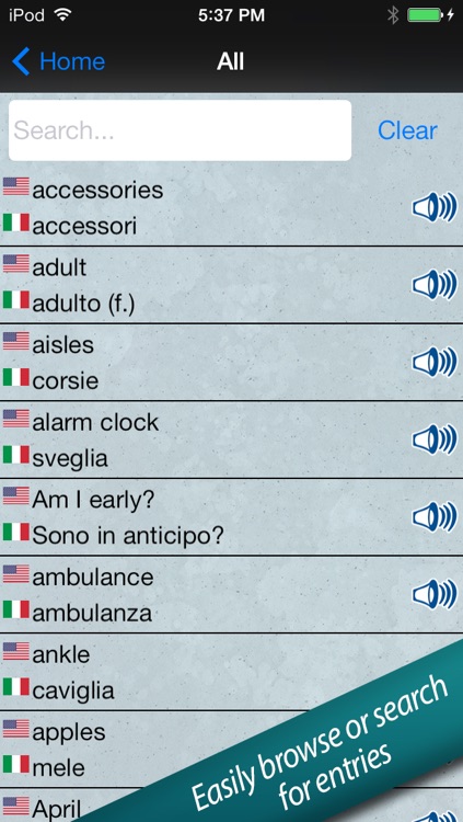 Italian in a Flash – Learn Quick with Easy Speak & Talk Flashcards! screenshot-3