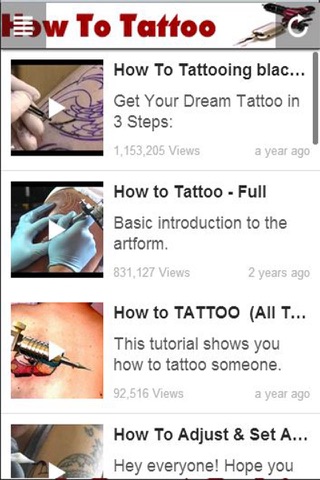 How To Tattoo - Learn How To Tattoo Today screenshot 2