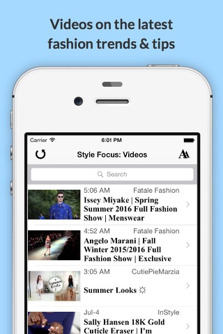 Style Focus: the Latest Fashion Trends, Videos & Photos! screenshot 4