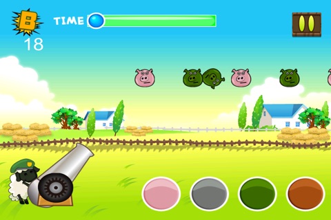 Alpaca Sheep Fighters Evolution FREE - A Farm Cannon Launcher Game screenshot 4