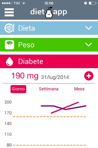 DietApp screenshot 3