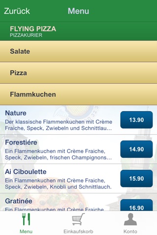 Flying Pizza - Zürich screenshot 2