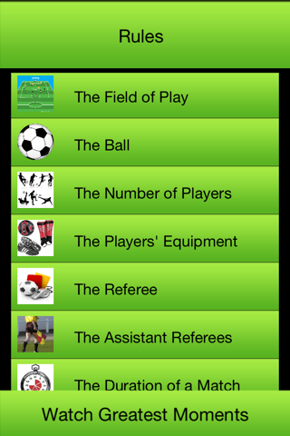 Football - Soccer Rules screenshot 2