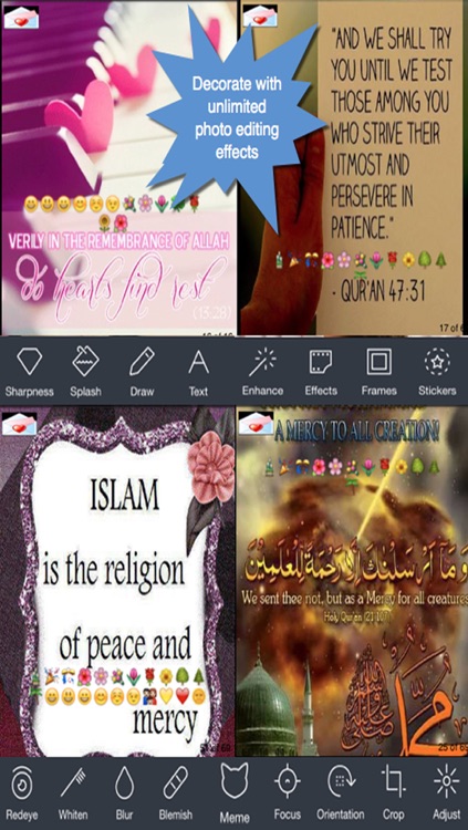 All Time Islamic Greeting Cards.Customising and Sending eCards with Islamic Teachings screenshot-3