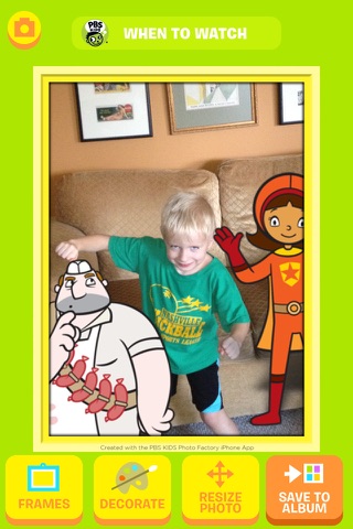 PBS KIDS Photo Factory screenshot 4