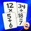 Math Flashcard Match Games for Kids in Elementary School Studying Addition, Subtraction, Multiplication and Division