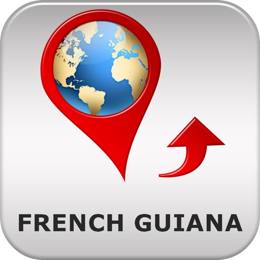 French Guiana Travel Map - Offline OSM Soft