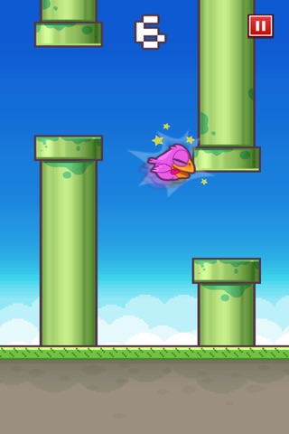 Clumsy Bird Pipe - Flappy Splashy Flyer screenshot 2