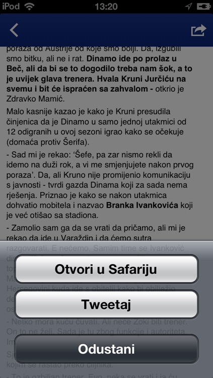 Dinamo News screenshot-3