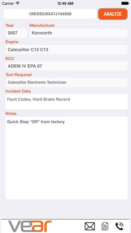 VINTrucks - EDR Analysis for Heavy Trucks
