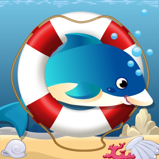 Tap Dolphin Sea Racing Dash Pro iOS App