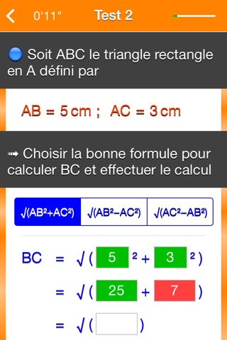 Théorème de Pythagore screenshot 3