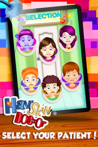 Hair & Skin Doctor – Little Kids Head & Face Treatment Game screenshot 4