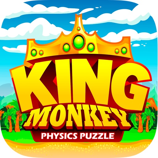 King Monkey Physics Puzzle iOS App