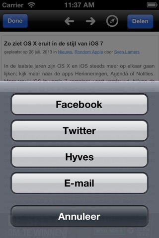 Actueel.st 3 - Nieuws over Apple screenshot 3