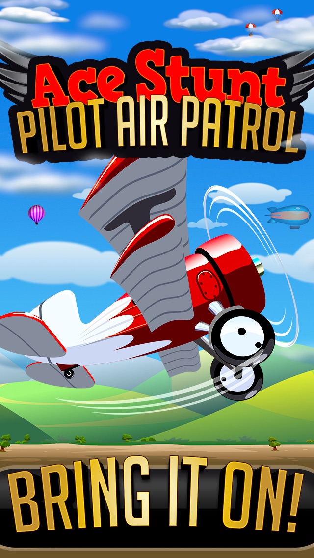 Ace Stunt Pilot Air Patrol - Fly Once and Retry Airplane Game 1.1 IOS -