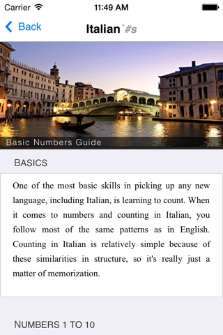 Italian Numbers, Fast! (for trips to Italy) screenshot 3