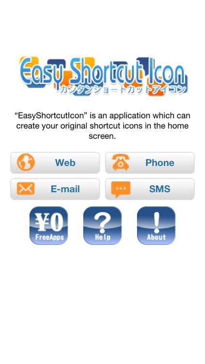 Easy Shortcut Icon:customize your favorite icon on Home screen.It is a generator to change the skin of the icon design.Let's create the icon of the original!