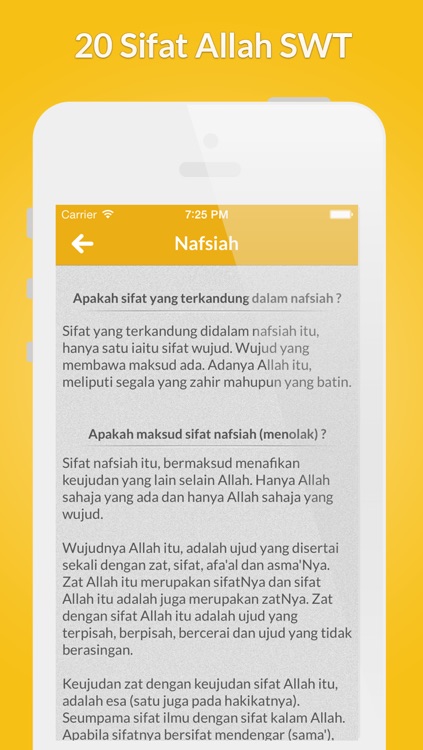 20 Sifat Allah screenshot-4