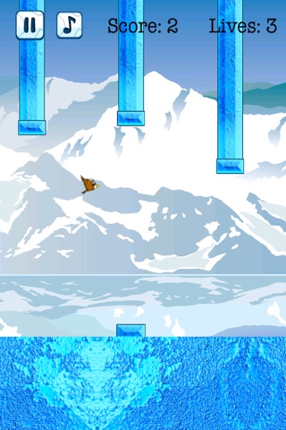Flying Eagle Flap Fantasy - Epic Obstacle Avoiding Journey screenshot 3
