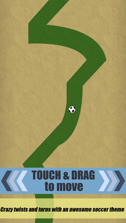 Soccer Path - Stay Quick, Stay Fast of an American Soccer or Worldwide Football Game