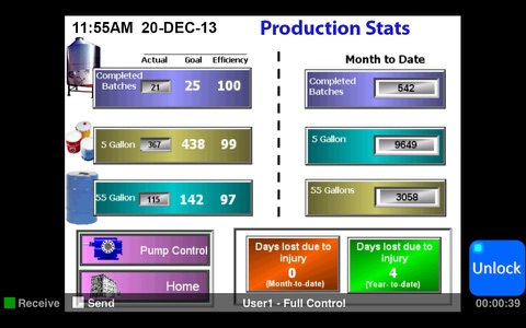 Remote HMI screenshot 2