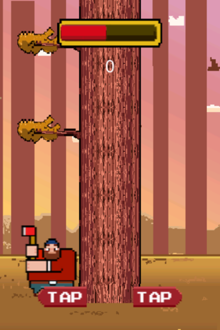 Timber Logger Man Arcade - Chop the Tree screenshot 3