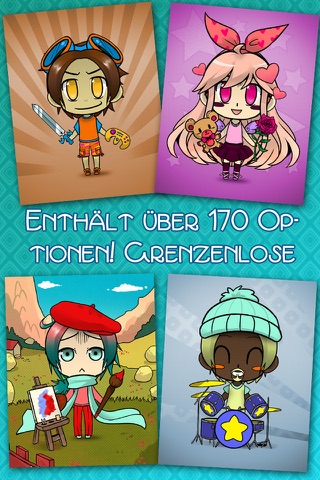 CreateShake: Funny Chibi Avatar screenshot 2