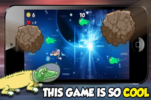 A Flappy Fish in Space - Doge the Asteroids! screenshot 3