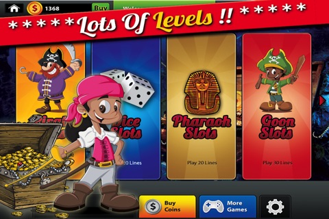 Ace Caribbean Lucky Slot Machine With Jackpots Win - Pirate's Gold Treasure screenshot 3