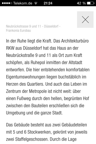 Andreas Quartier - Düsseldorf for iPhone screenshot 3