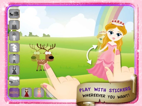 Princess Sticker HD Lite screenshot 4