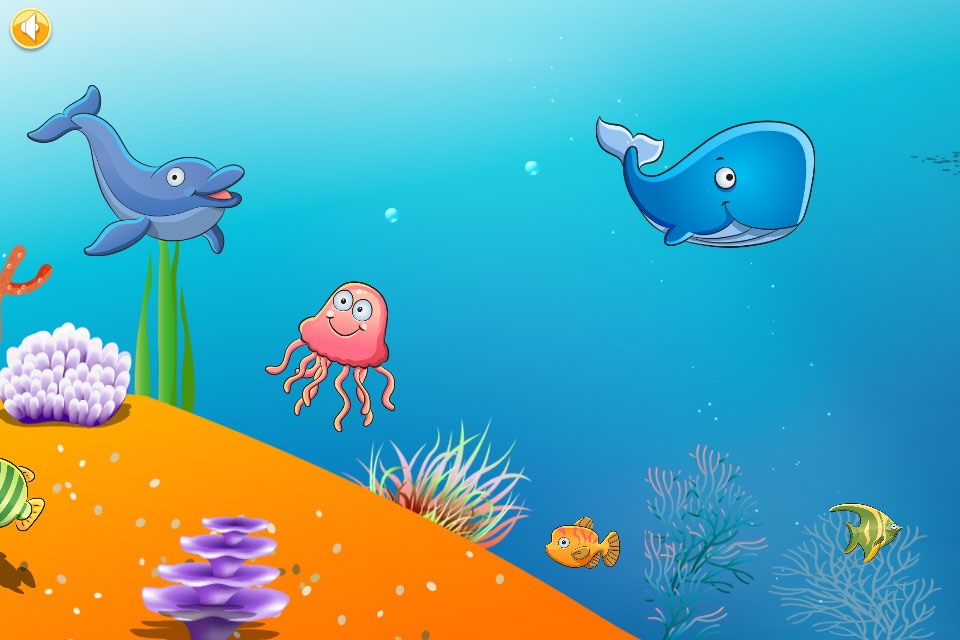 Colorful Sea (Sea Animals Puzzle Game for Kids) screenshot 3