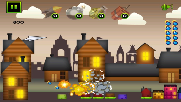 Paper Jet Bomber Flight - Sky Carrier City Destroyer screenshot-3